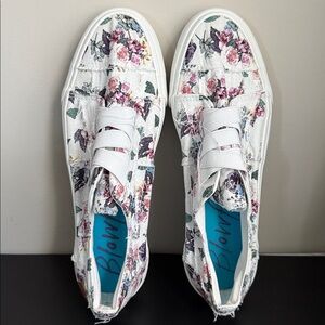 Blowfish Malibu Marley Slip On Sneakers Floral 8.5